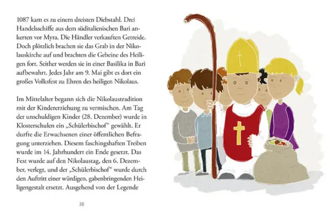 Bild: 9783710400193 | Das große kleine Buch: Die Geschichte vom Nikolaus | Wolfgang Heindl