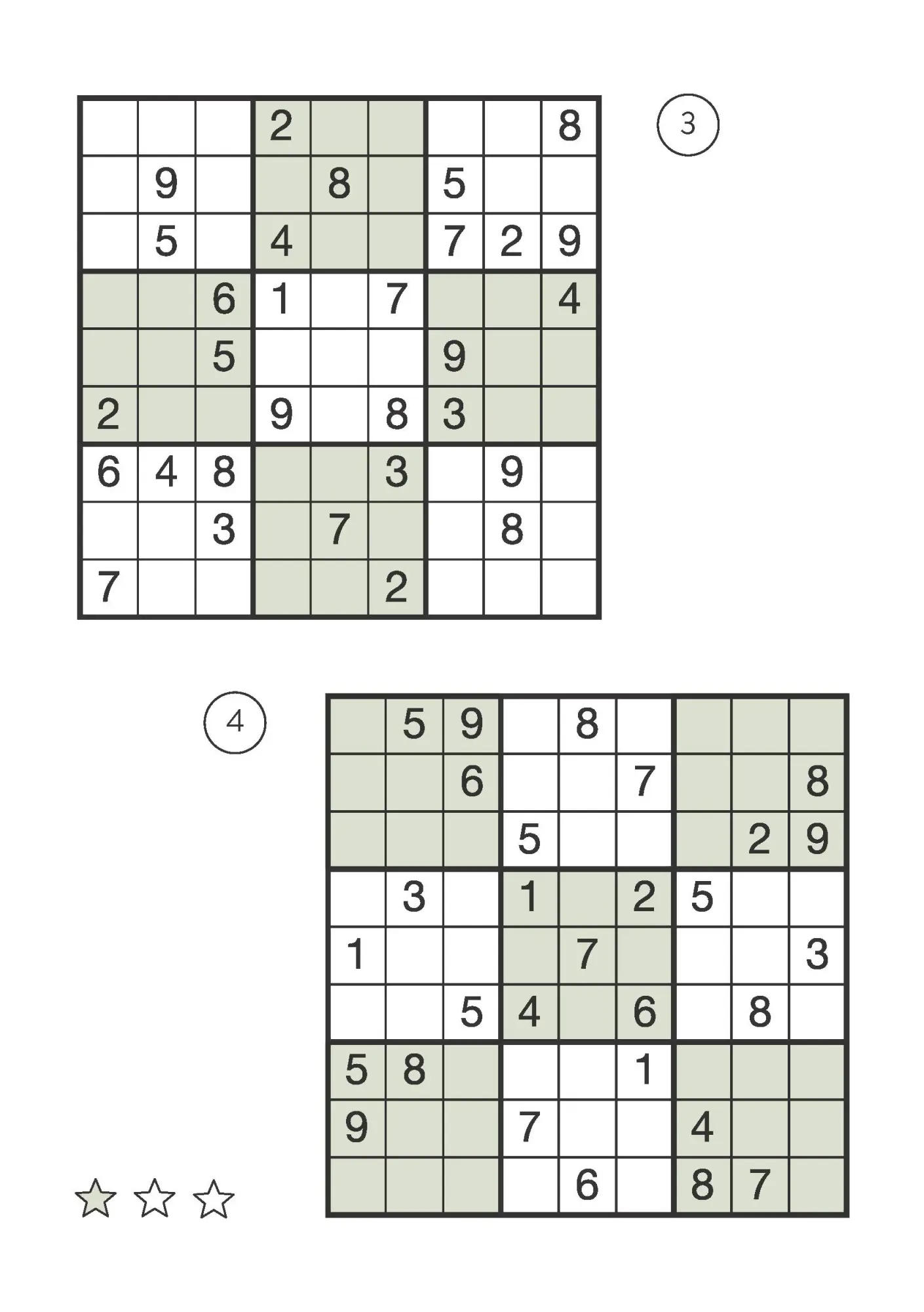 Bild: 9783987640193 | Sudoku-Block: einfach, mittel, schwer. 192 Sudokus in 3...