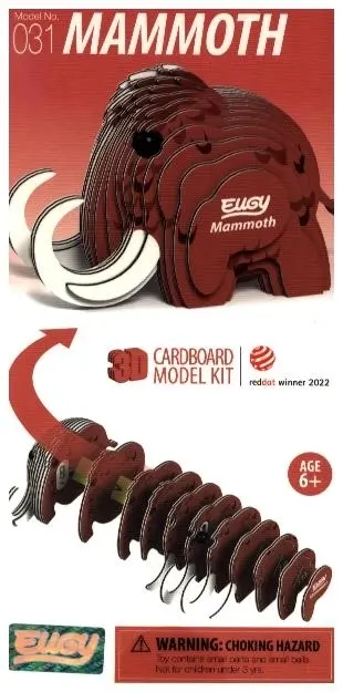 Cover: 9421035150293 | EUGY - 3D Bastelset Mammut | Kit (Bastelset) | 650031 | 2023 | EUGY