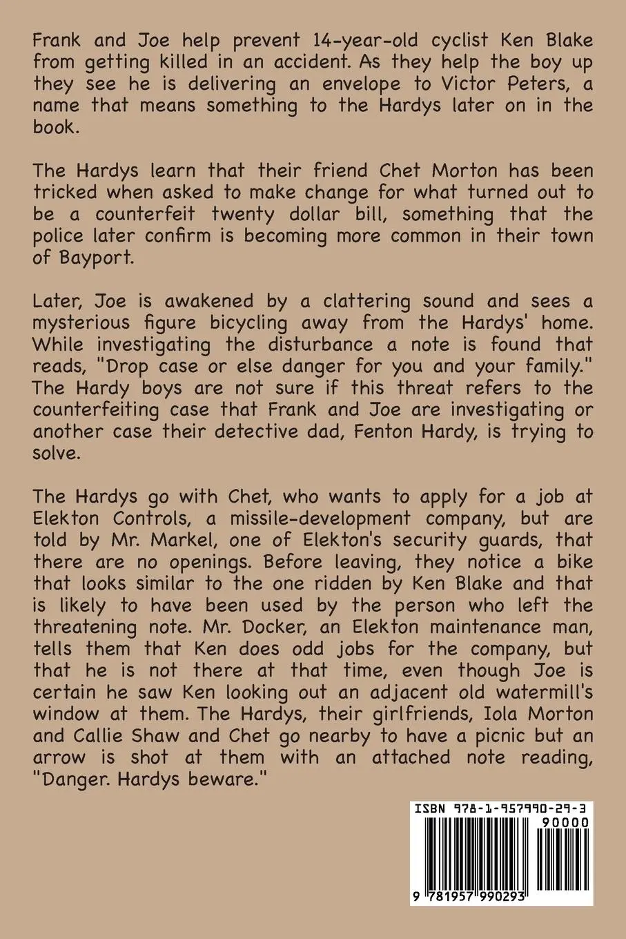 Rückseite: 9781957990293 | The Hardy Boys | The Secret of the Old Mill (Book 3) | Dixon | Buch