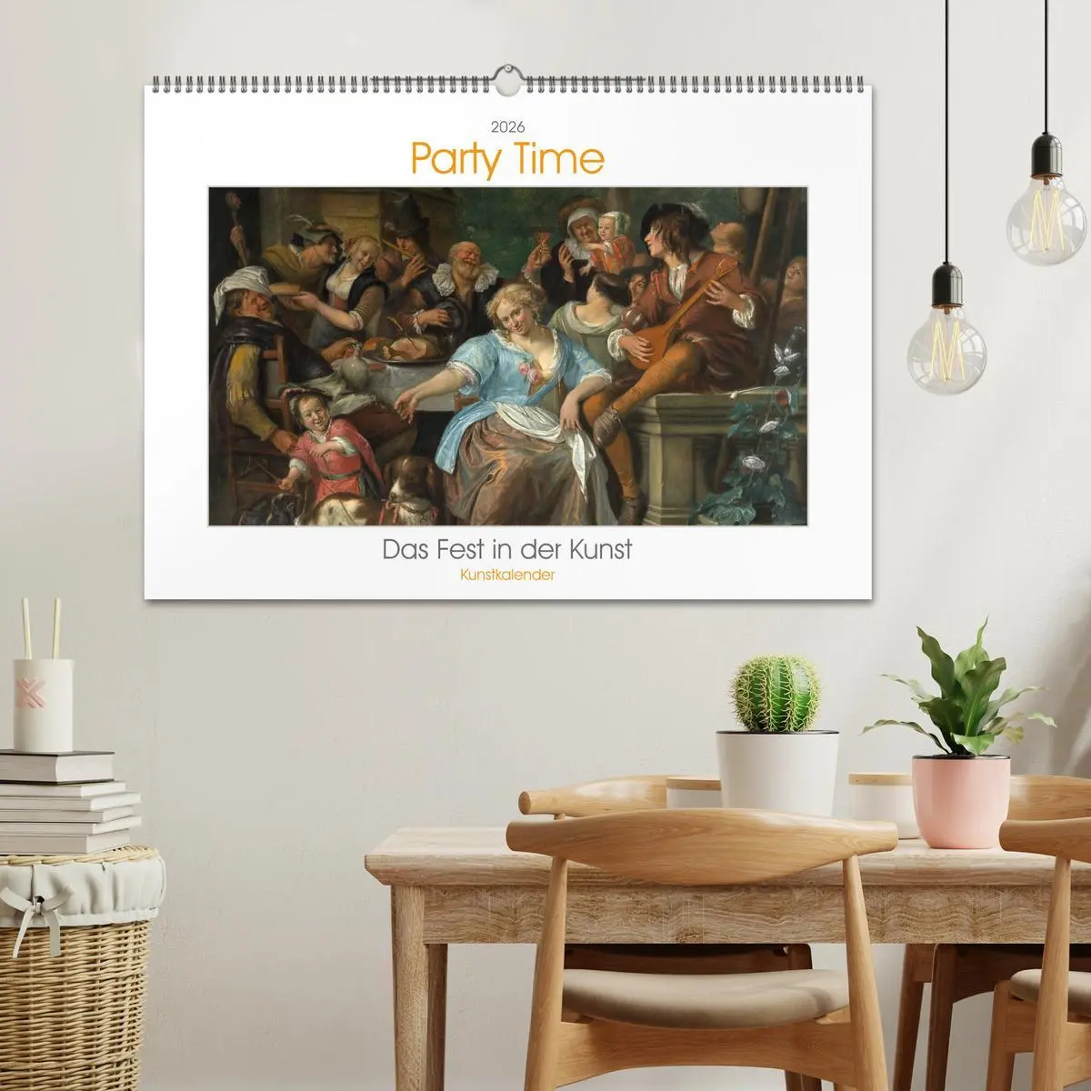 Bild: 9783457290293 | Party Time - Das Fest in der Kunst Kunstkalender (Wandkalender 2026...