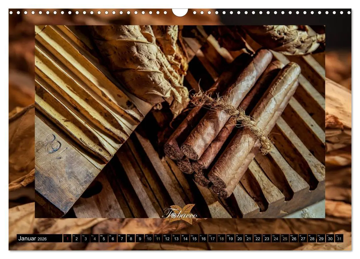Bild: 9783457980293 | Tobacco - Genuss und Flair der Tabakkultur (Wandkalender 2026 DIN...