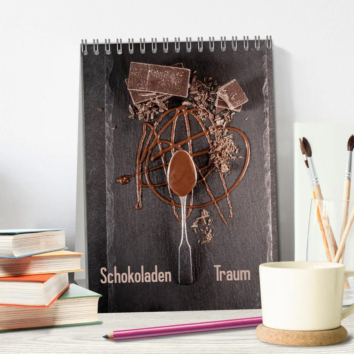 Bild: 9783516380293 | Schokoladen Traum (Tischkalender 2026 DIN A5 hoch), CALVENDO...