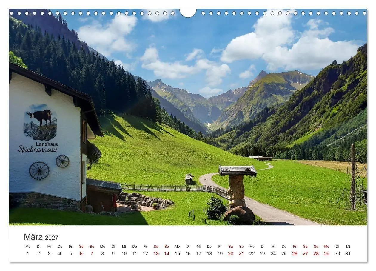 Bild: 9783569300293 | Oberstdorf - Bergparadies in den Alpen (Wandkalender 2027 DIN A3...