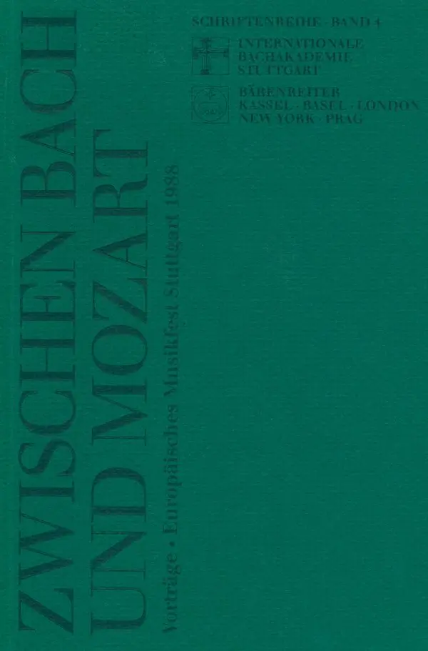 Cover: 9783761810293 | Zwischen Bach und Mozart | Taschenbuch | 367 S. | Deutsch | 1994