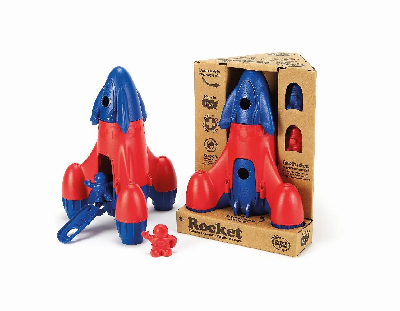 Bild: 816409010393 | GREENTOYS - Rakete blau | Green Toys | 8601039 | 2023 | GREENTOYS