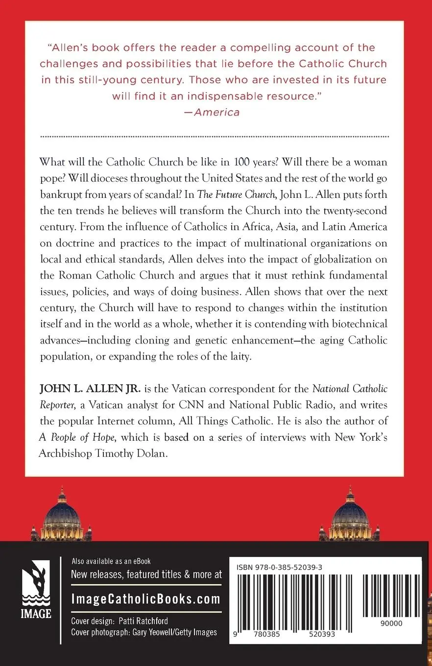 Rückseite: 9780385520393 | The Future Church | John L. Allen | Taschenbuch | Englisch | 2012