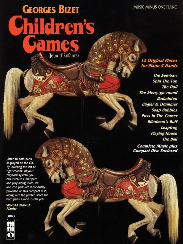 Cover: 9781596150393 | Georges Bizet - Children's Games (Jeux d'Enfants) | Georges Bizet
