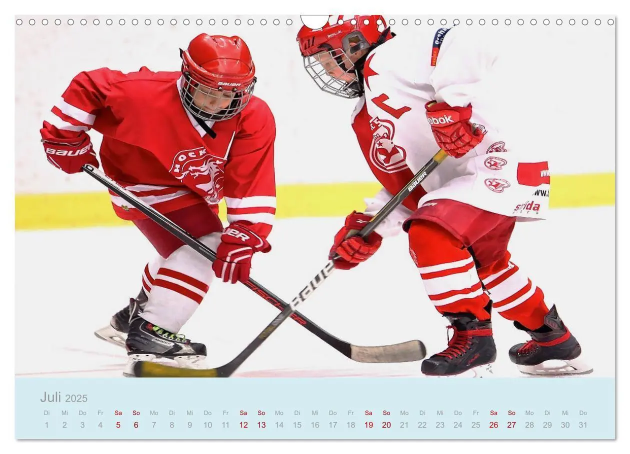 Bild: 9783435330393 | Eishockey! Schneller, härter, das Powergame! (Wandkalender 2025 DIN...