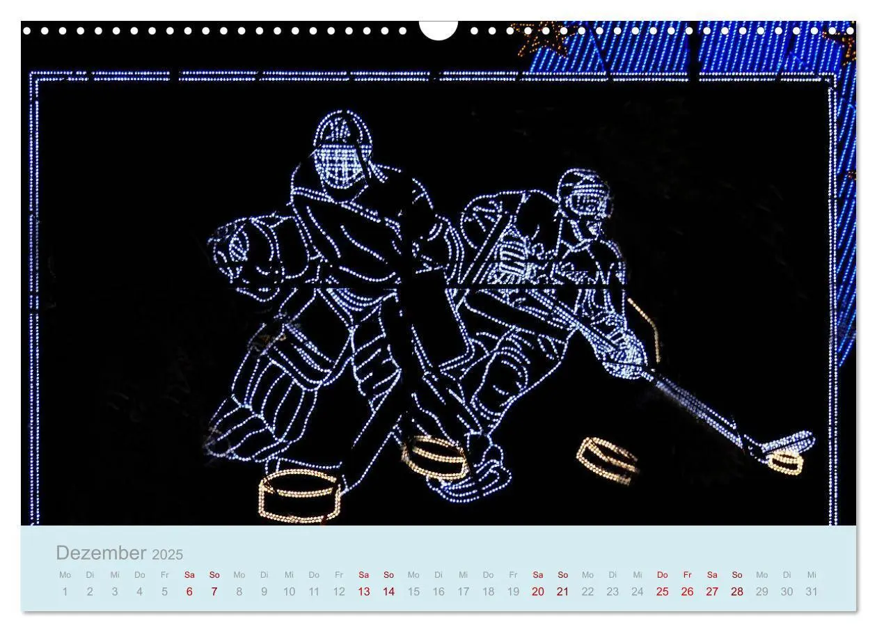 Bild: 9783435330393 | Eishockey! Schneller, härter, das Powergame! (Wandkalender 2025 DIN...