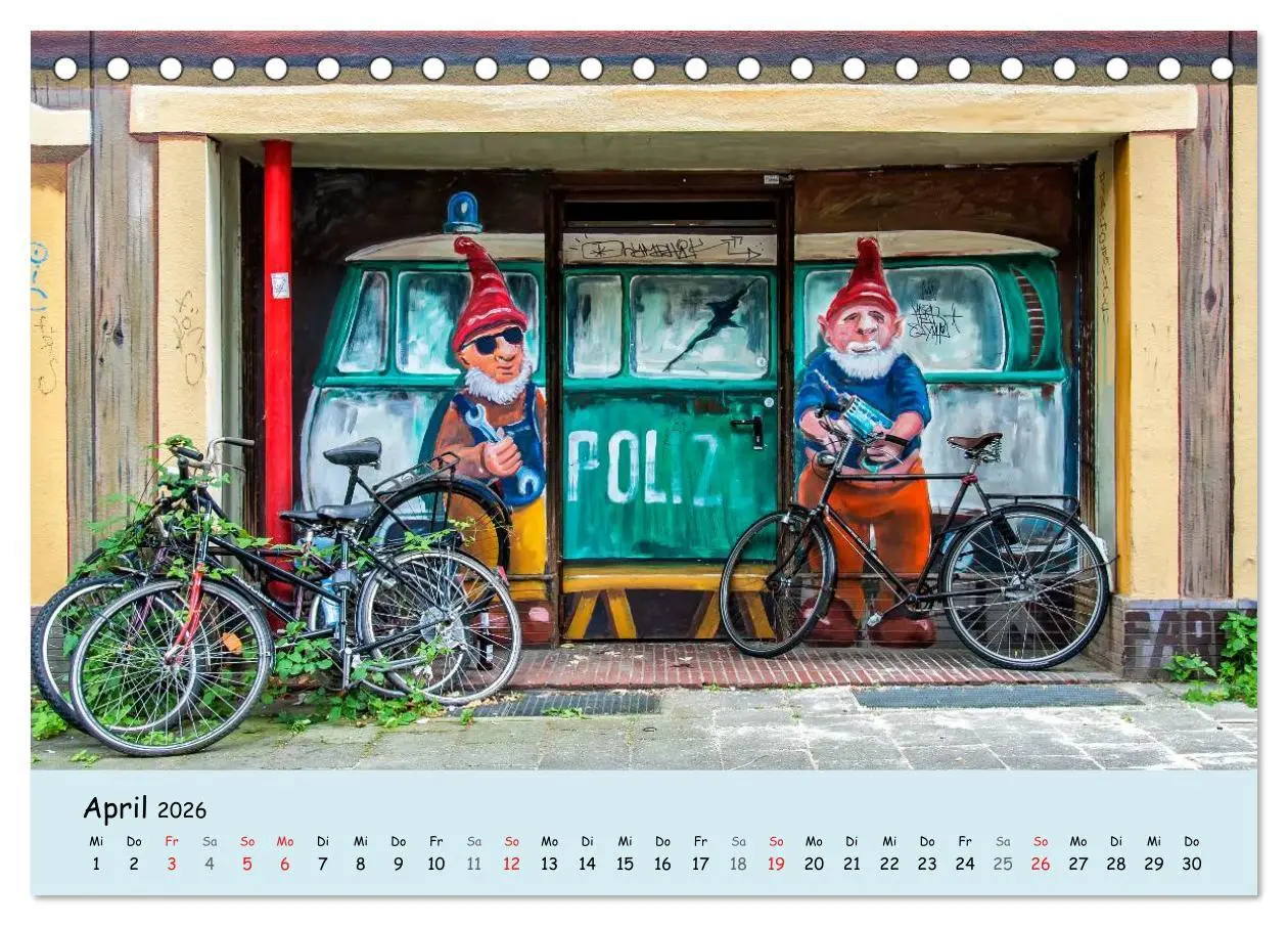 Bild: 9783516060393 | Düsseldorf - Die Kiefernstraße (Tischkalender 2026 DIN A5 quer),...
