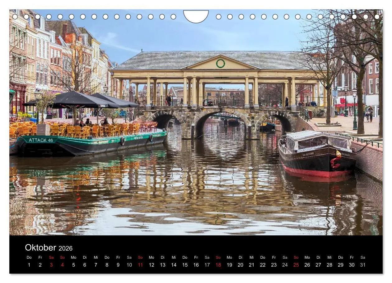 Bild: 9783516200393 | Die Niederlande (Wandkalender 2026 DIN A4 quer), CALVENDO...