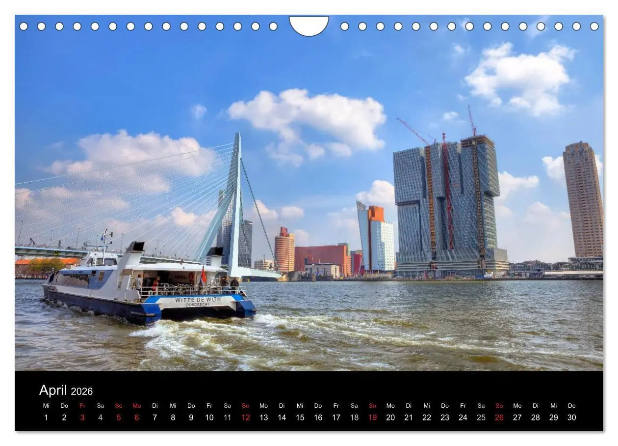 Bild: 9783516200393 | Die Niederlande (Wandkalender 2026 DIN A4 quer), CALVENDO...