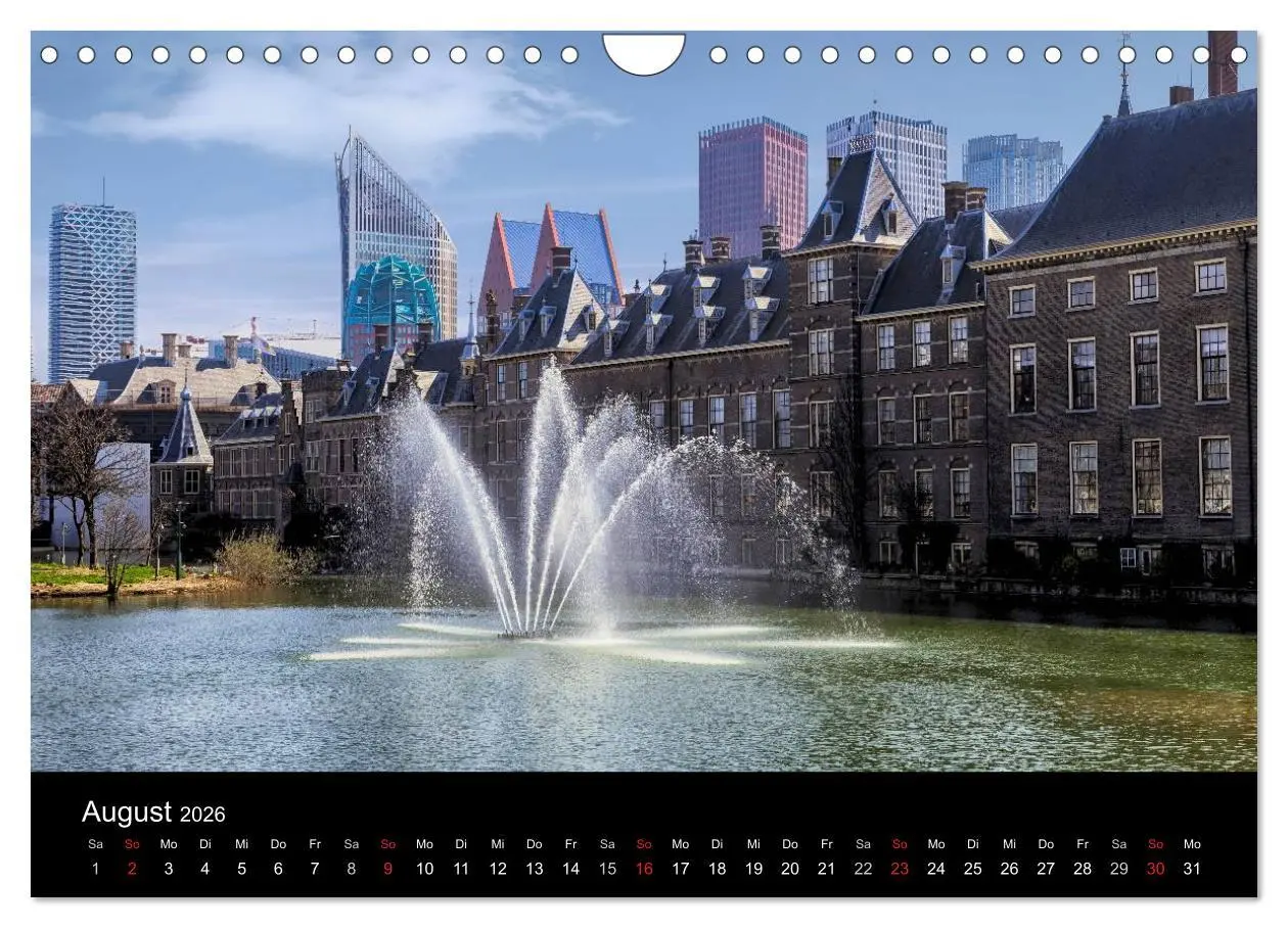 Bild: 9783516200393 | Die Niederlande (Wandkalender 2026 DIN A4 quer), CALVENDO...