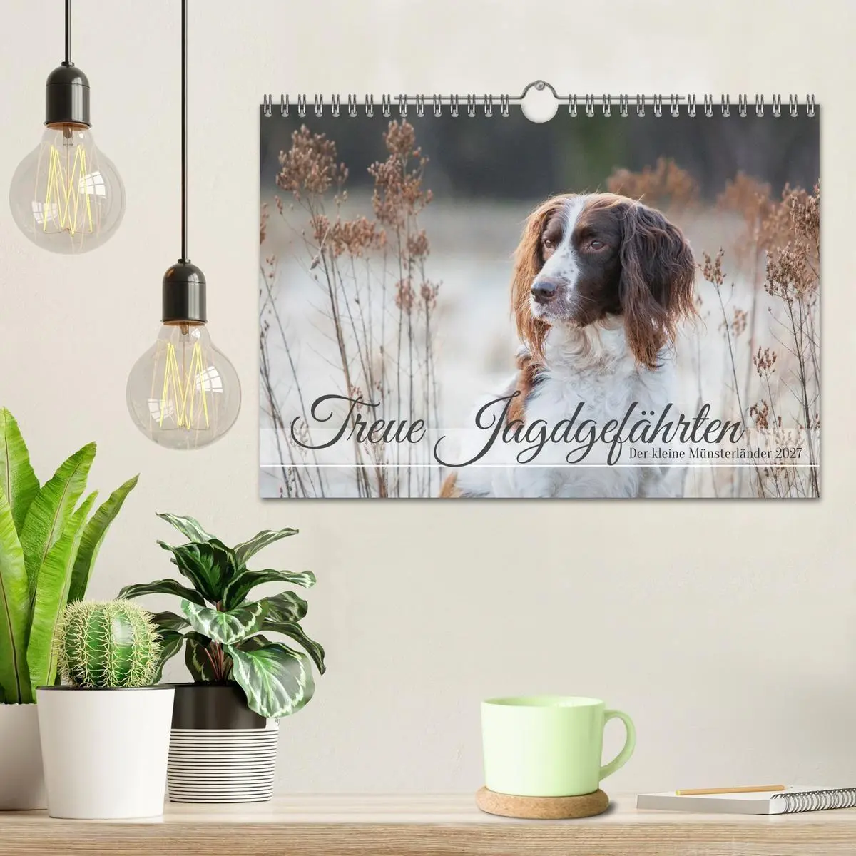 Bild: 9783569080393 | Treue Jagdgefährten Der kleine Münsterländer (Wandkalender 2027 DIN...
