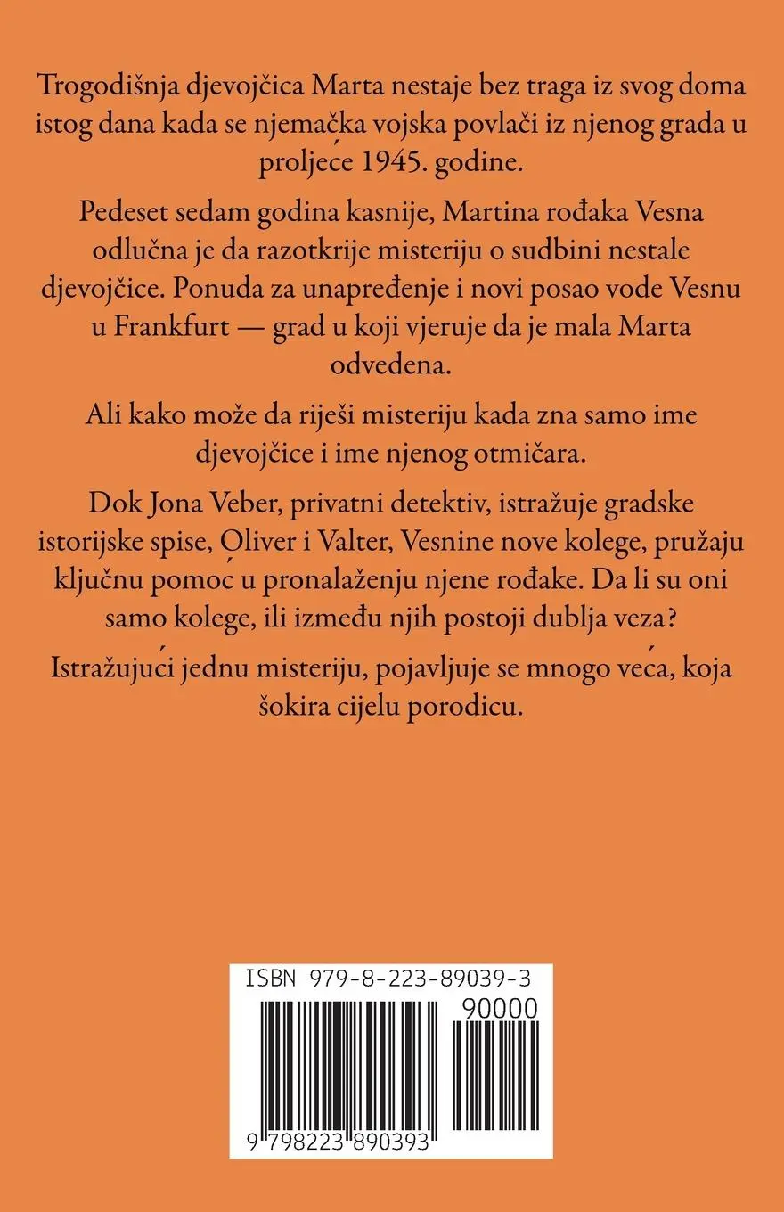 Rückseite: 9798223890393 | U potrazi za Martom | Nada Telarevic | Taschenbuch | ? | 2024