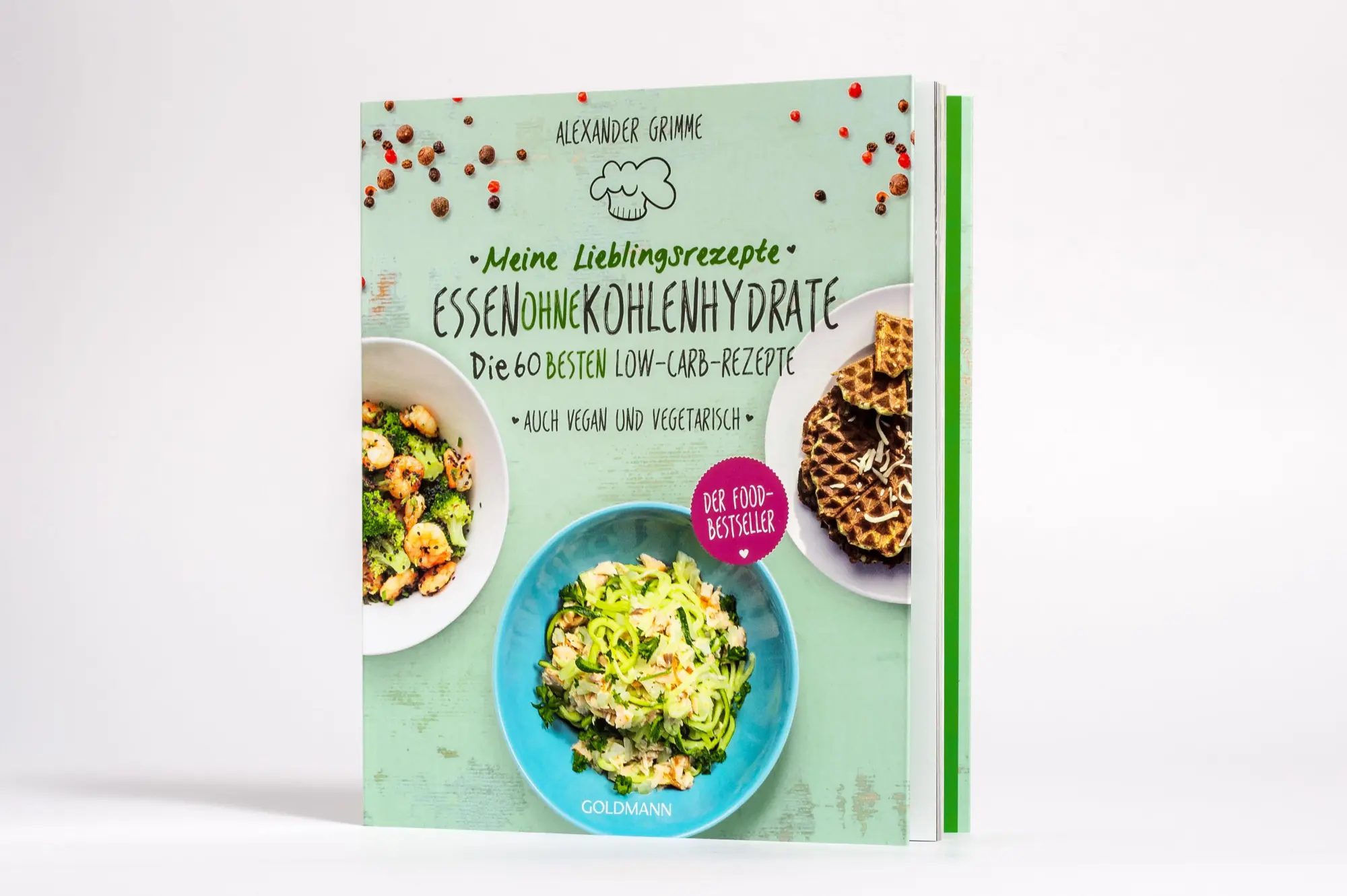 Bild: 9783442180493 | Meine Lieblingsrezepte: Essen ohne Kohlenhydrate | Alexander Grimme