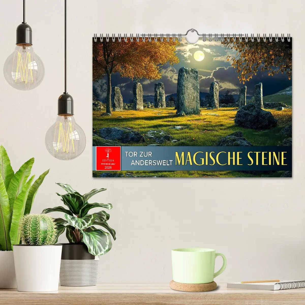 Bild: 9783457270493 | Magische Steine - Tor zur Anderswelt (Wandkalender 2026 DIN A4...
