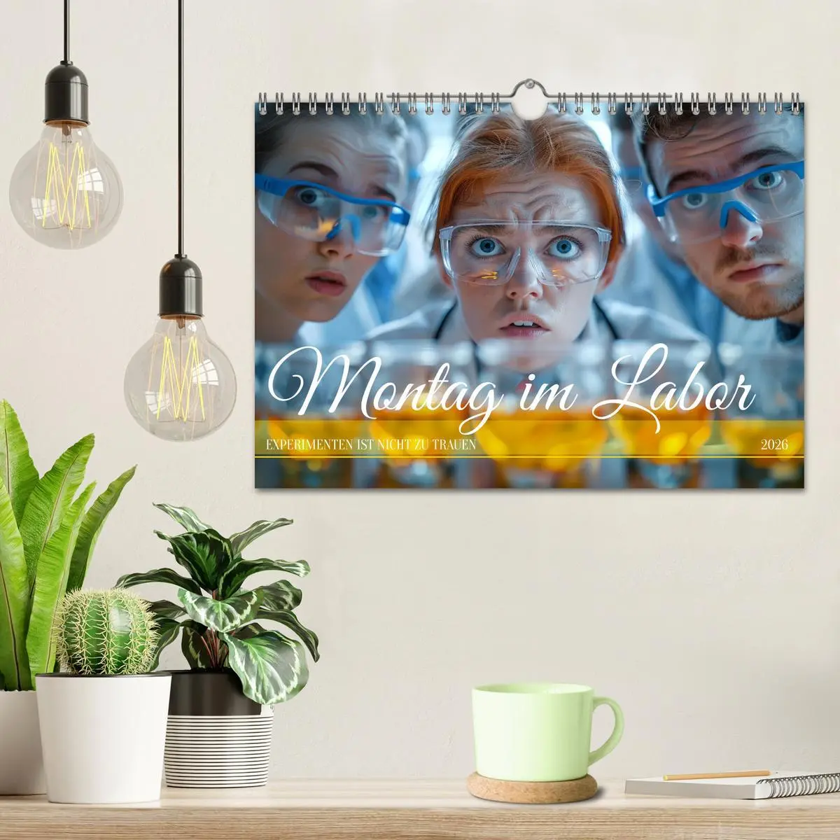 Bild: 9783457340493 | Montag im Labor (Wandkalender 2026 DIN A4 quer), CALVENDO...