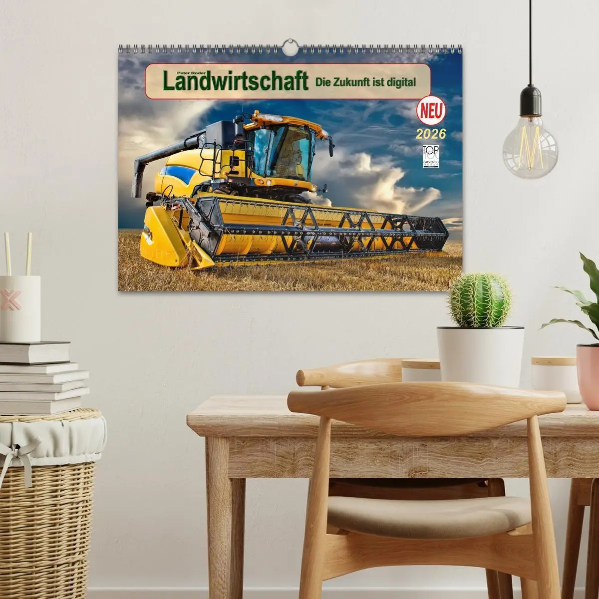 Bild: 9783457960493 | Landwirtschaft - die Zukunft ist digital (Wandkalender 2026 DIN A3...