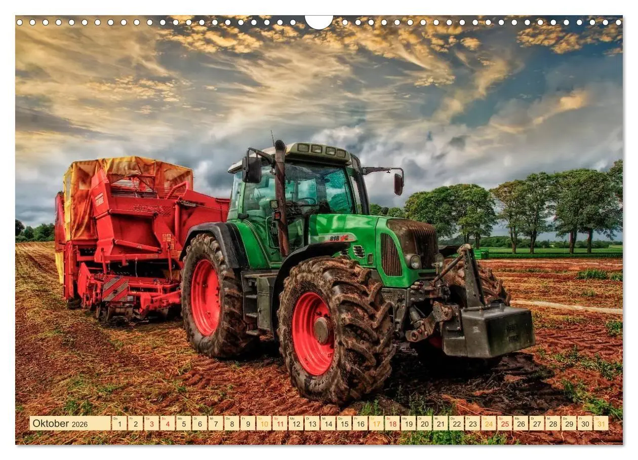Bild: 9783457960493 | Landwirtschaft - die Zukunft ist digital (Wandkalender 2026 DIN A3...