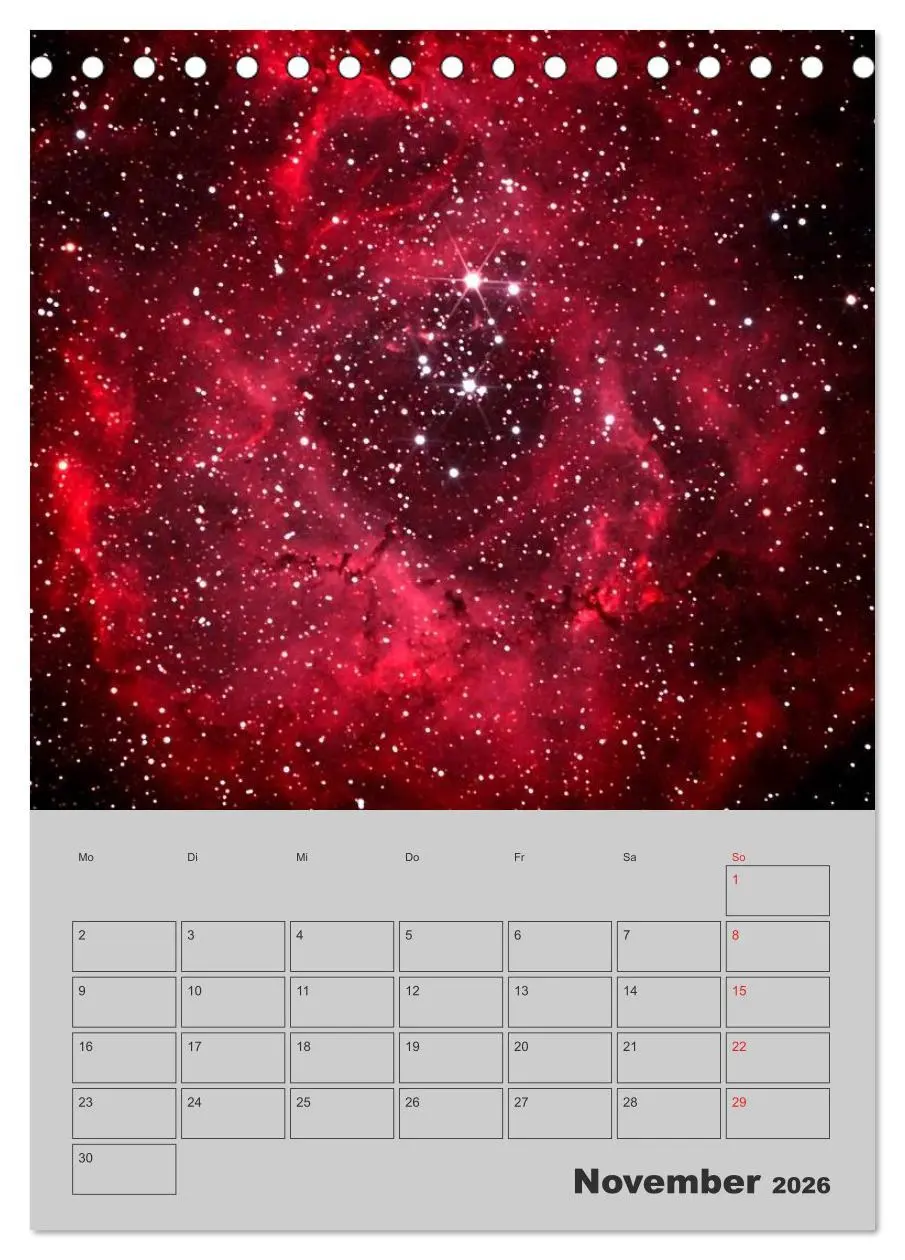 Bild: 9783516430493 | Schönheit des Universums (Tischkalender 2026 DIN A5 hoch), CALVENDO...