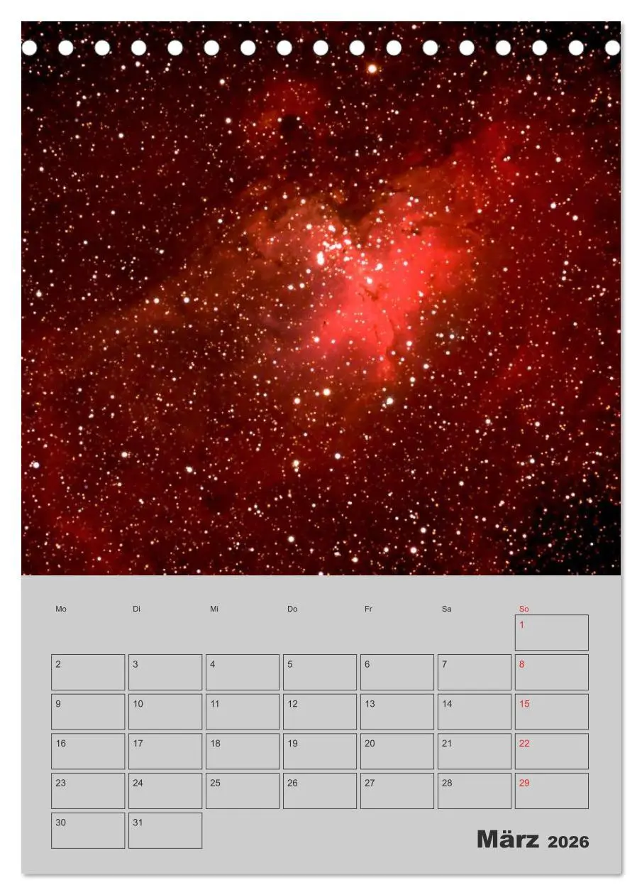 Bild: 9783516430493 | Schönheit des Universums (Tischkalender 2026 DIN A5 hoch), CALVENDO...