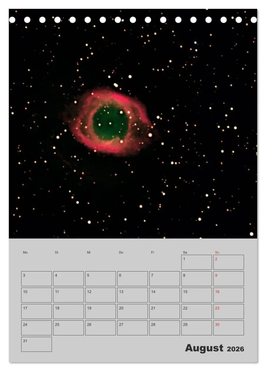 Bild: 9783516430493 | Schönheit des Universums (Tischkalender 2026 DIN A5 hoch), CALVENDO...
