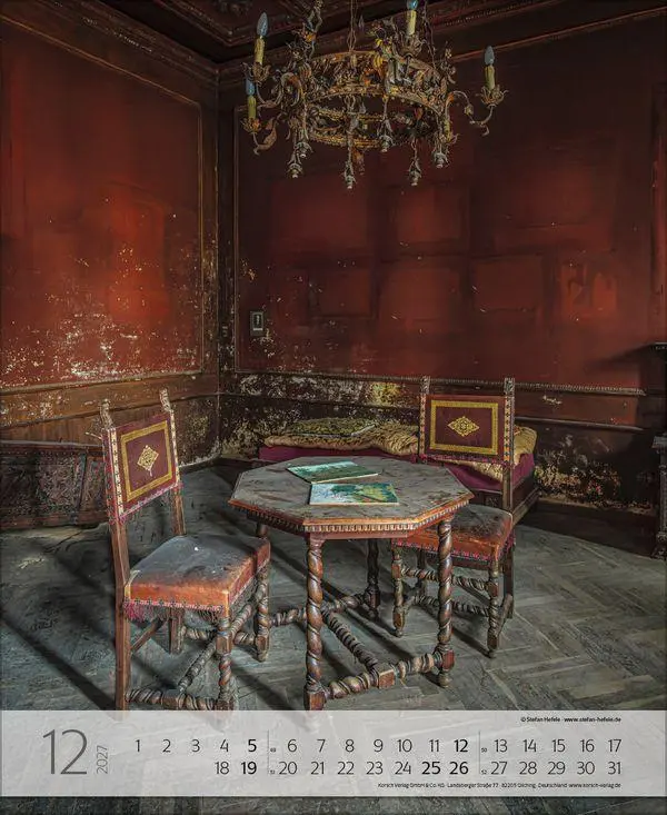 Bild: 9783819300493 | Lost Places 2027 | Verlag Korsch | Kalender | Spiralbindung | 14 S.