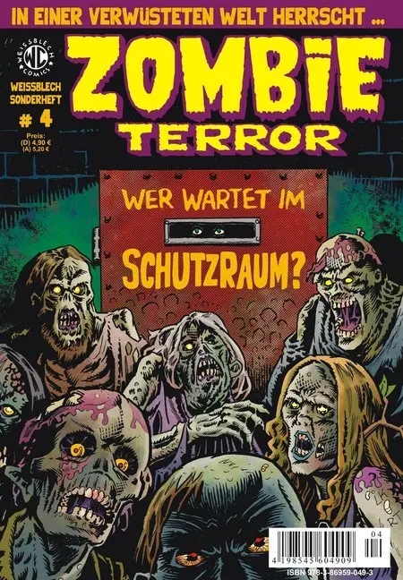Cover: 9783869590493 | Zombie Terror. H.4 | Wer wartet im Schutzraum? | Levin Kurio | Deutsch