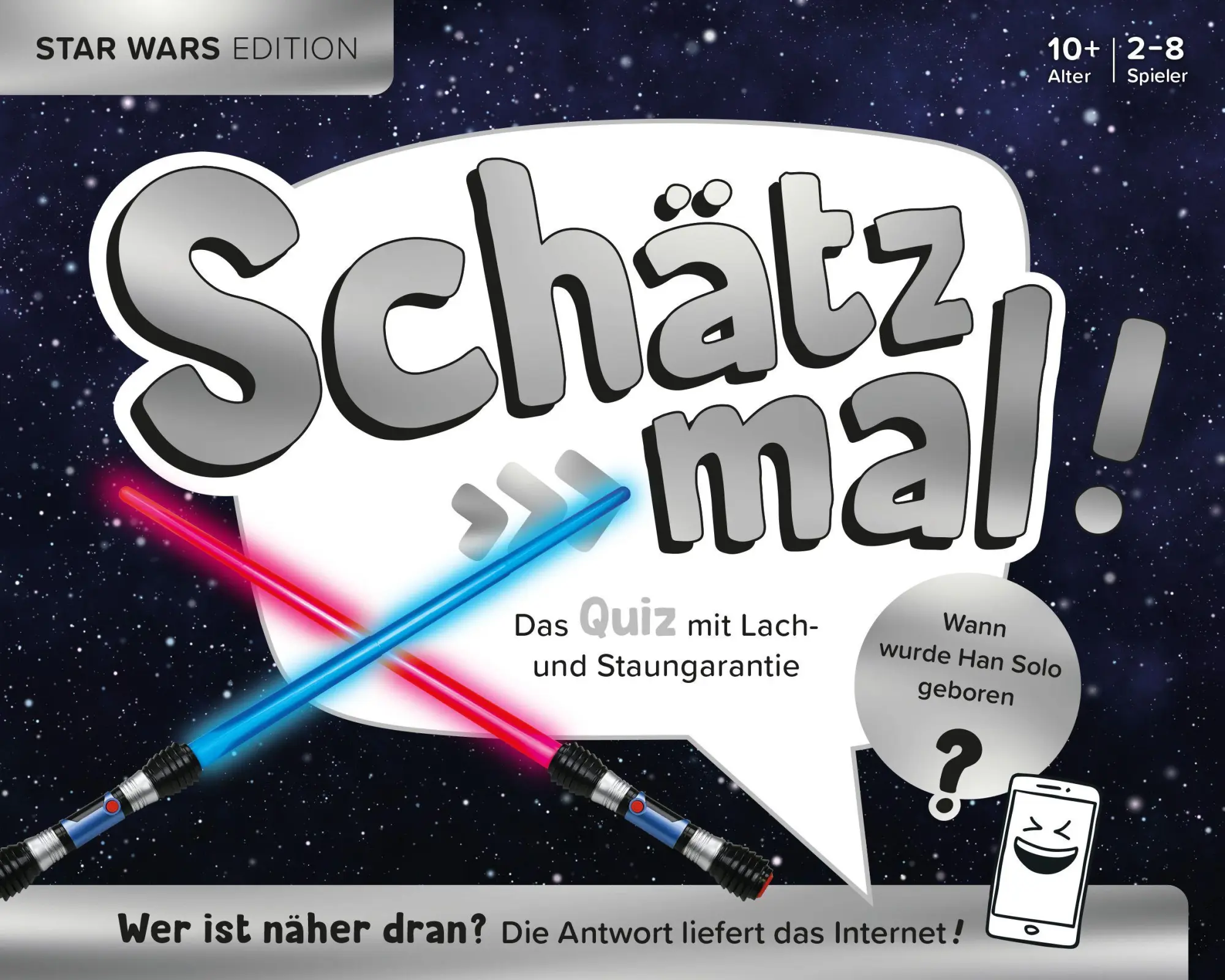 Cover: 9783989760493 | Schätz mal! Star Wars Edition | Das Quiz mit Lach- und Staungarantie