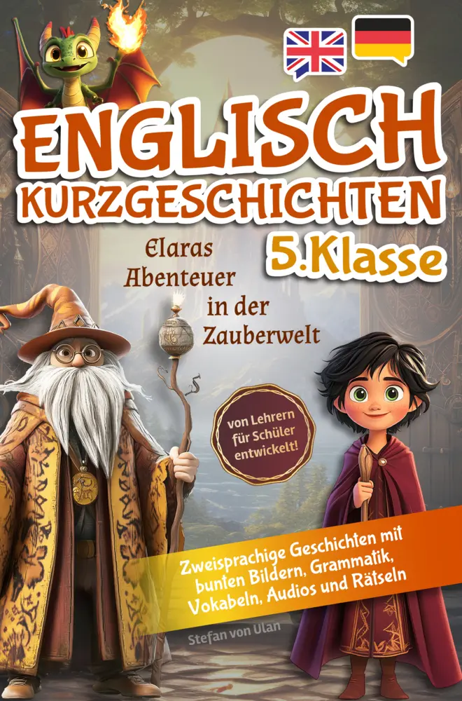 Cover: 9789403800493 | Englisch Kurzgeschichten für die 5.Klasse | Stefan von Ulan | Buch