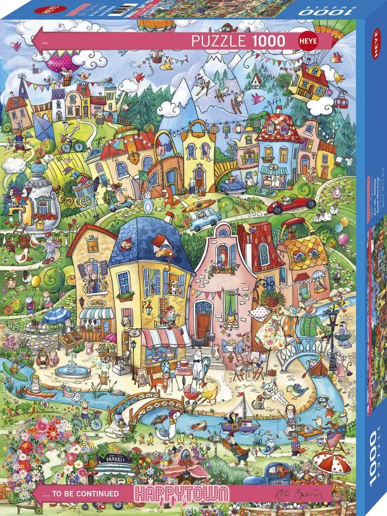 Cover: 4001689300593 | Good Morning! | 1000 Teile | Spiel | Cartoon Puzzlereihe Heye | 30059