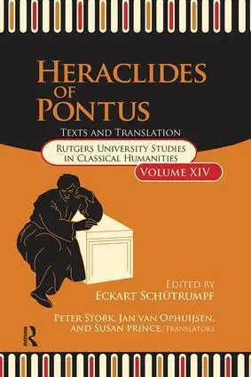 Cover: 9781138510593 | Heraclides of Pontus | Text and Translation | Eckart Schutrumpf | Buch