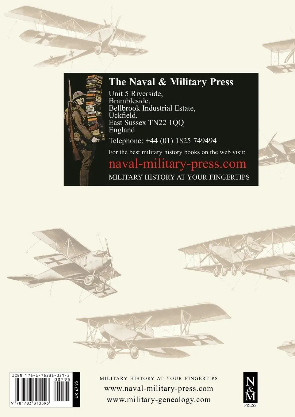 Rückseite: 9781783310593 | REPORT ON THE HALBERSTADT FIGHTER , September 1918 and October...