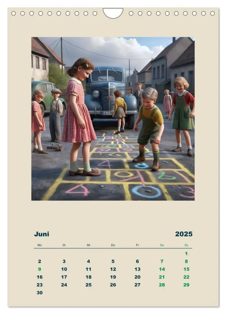 Bild: 9783383770593 | Gute alte Zeit der sechziger Jahre (Wandkalender 2025 DIN A4 hoch),...