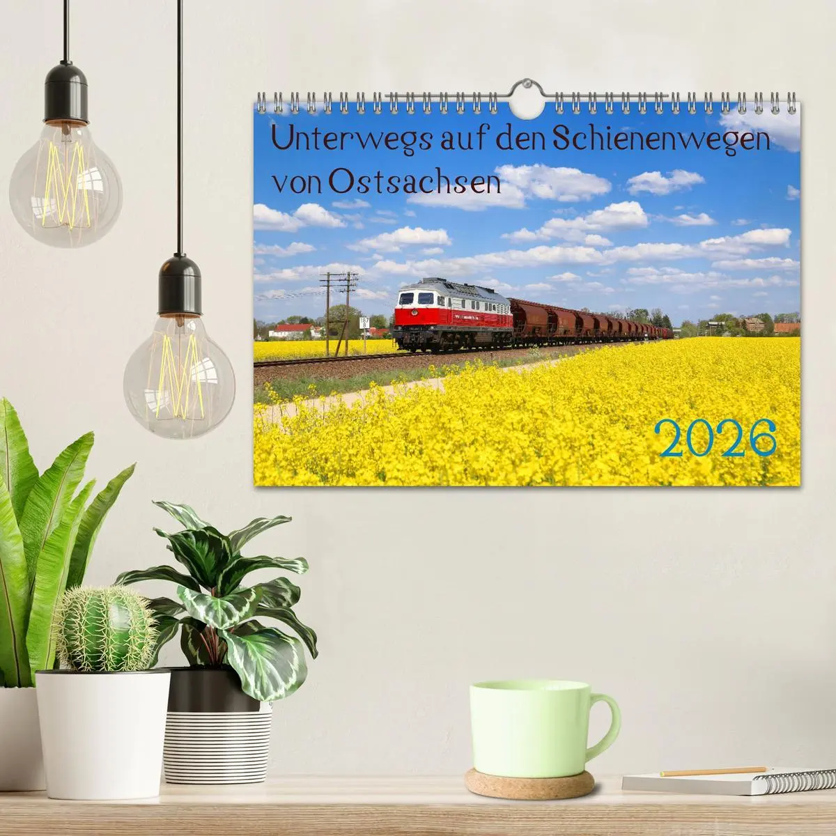 Bild: 9783457880593 | Unterwegs auf den Schienenwegen von Ostsachsen (Wandkalender 2026...