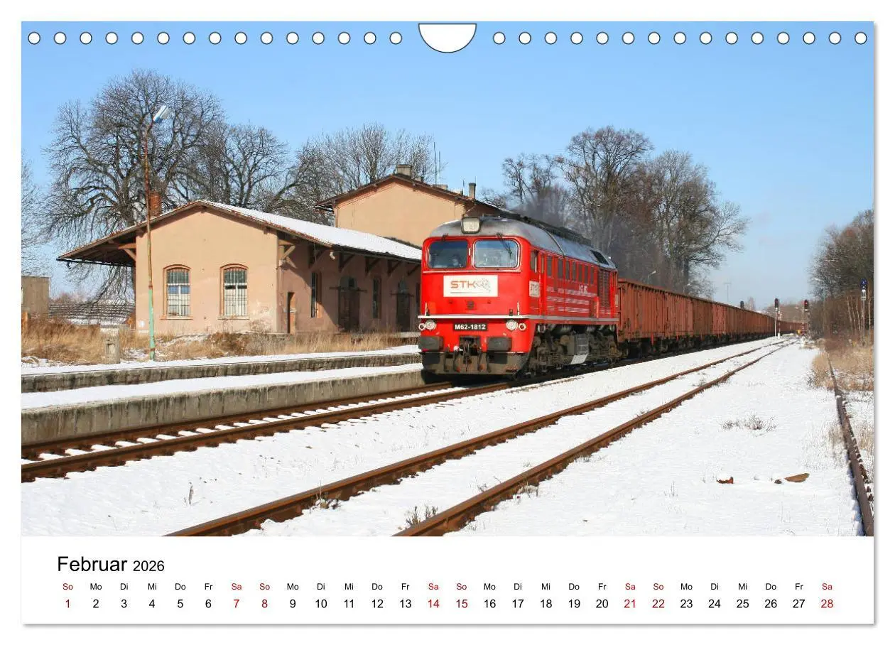 Bild: 9783457880593 | Unterwegs auf den Schienenwegen von Ostsachsen (Wandkalender 2026...