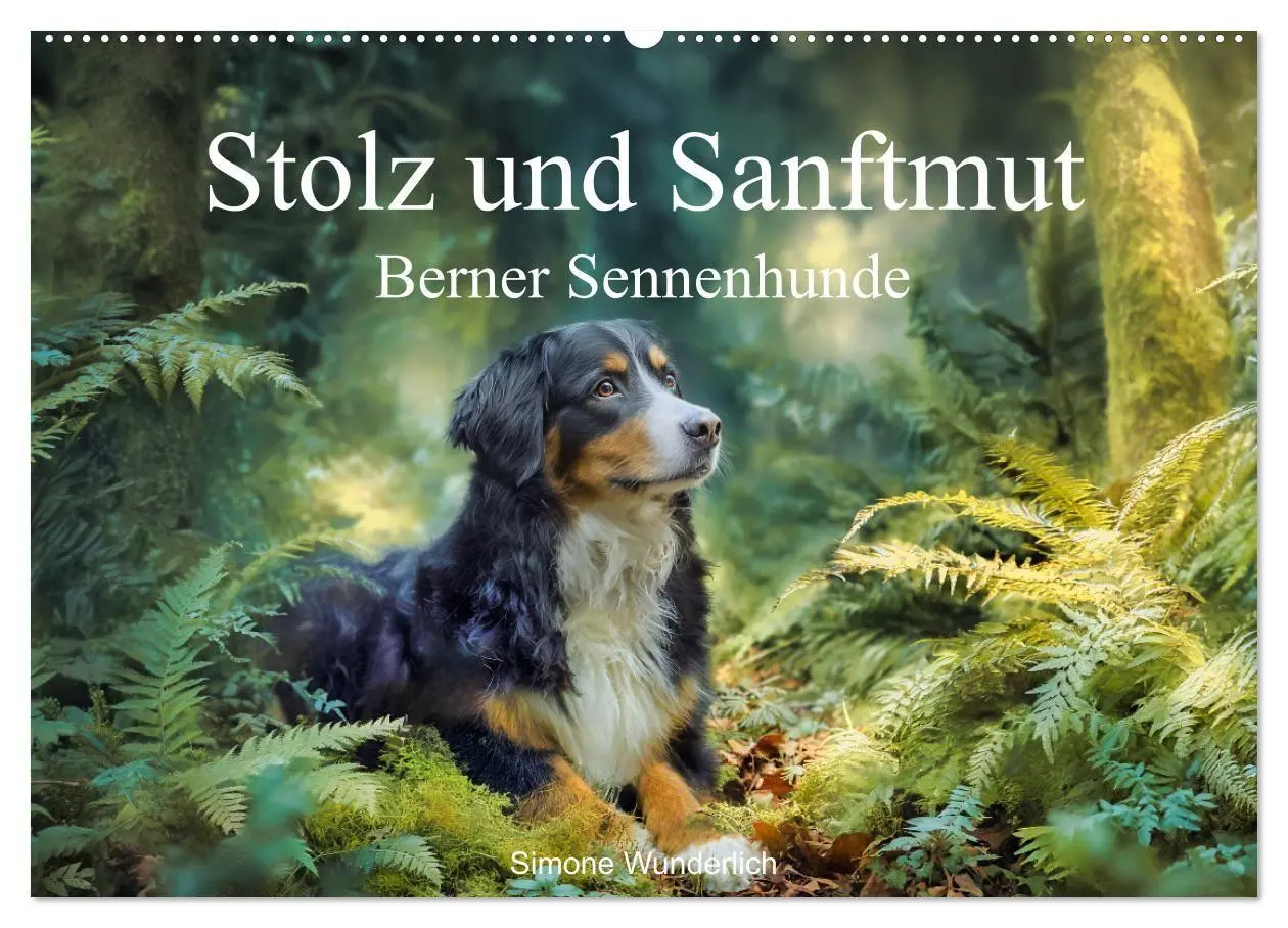 Cover: 9783516800593 | Stolz und Sanftmut - Berner Sennenhunde (Wandkalender 2027 DIN A2...