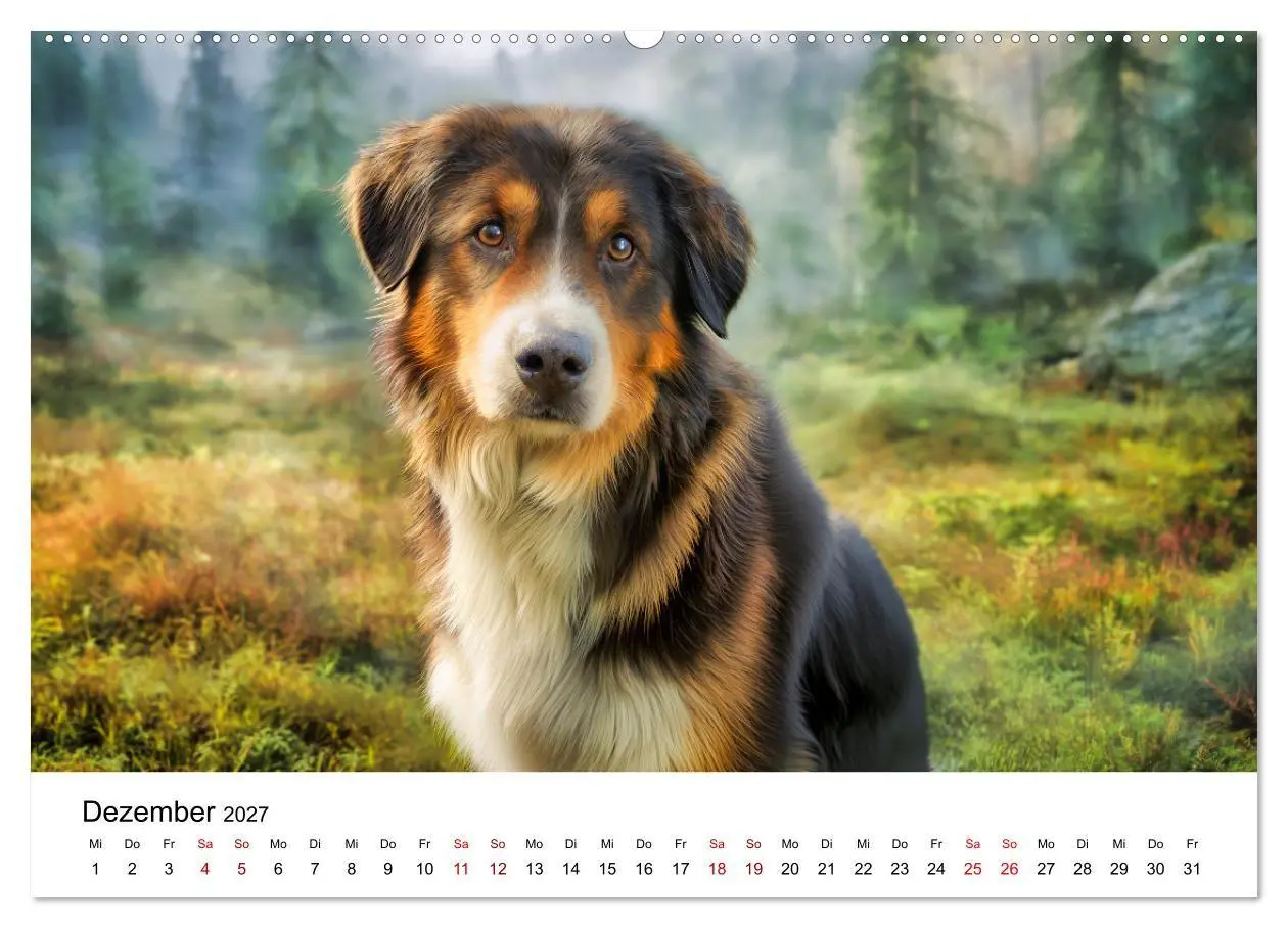 Bild: 9783516800593 | Stolz und Sanftmut - Berner Sennenhunde (Wandkalender 2027 DIN A2...