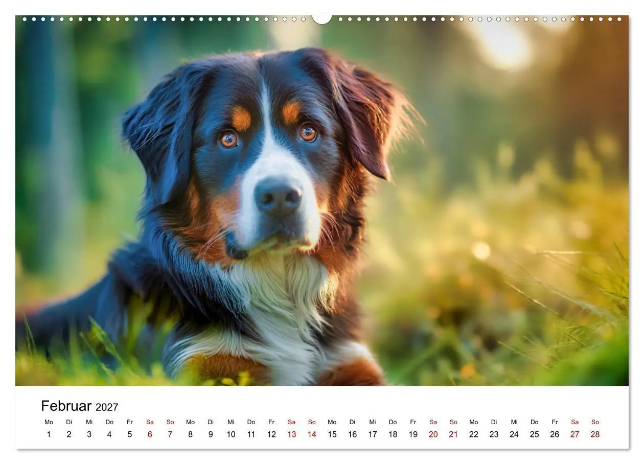 Bild: 9783516800593 | Stolz und Sanftmut - Berner Sennenhunde (Wandkalender 2027 DIN A2...