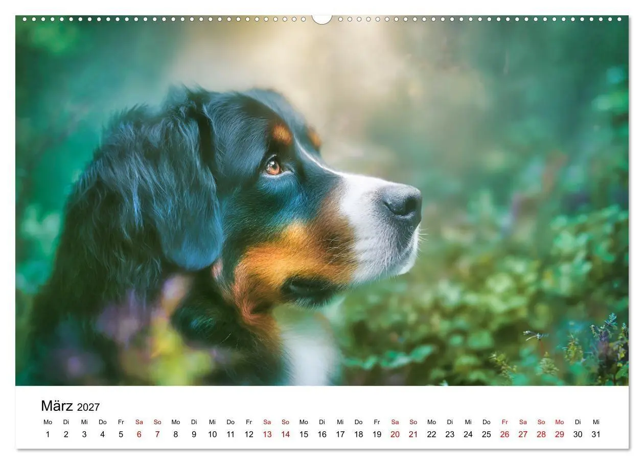 Bild: 9783516800593 | Stolz und Sanftmut - Berner Sennenhunde (Wandkalender 2027 DIN A2...
