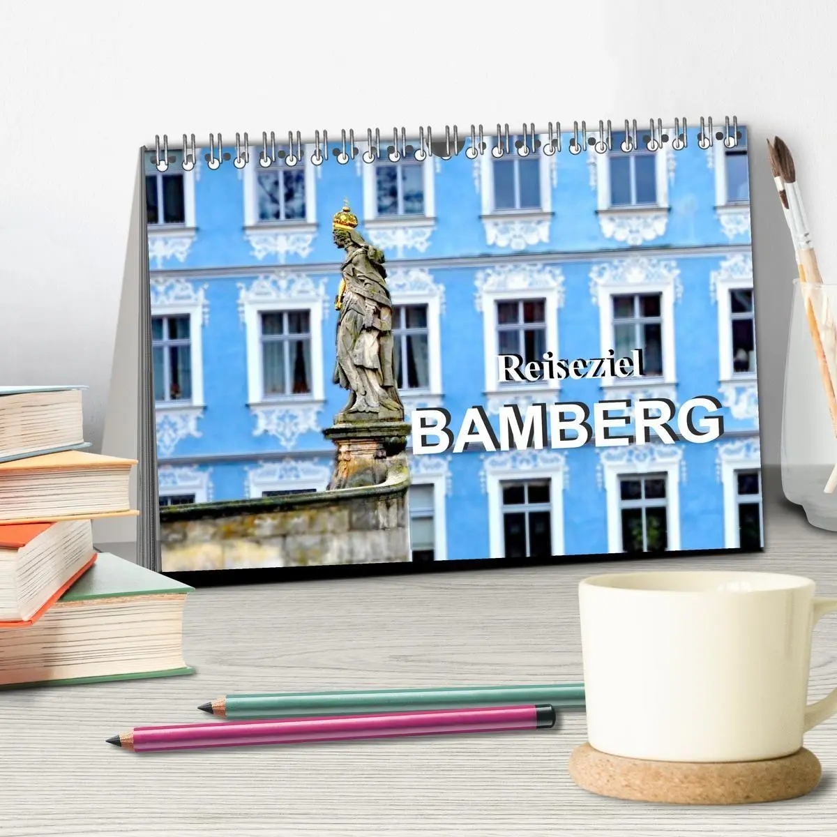 Bild: 9783569750593 | Reiseziel Bamberg (Tischkalender 2027 DIN A5 quer), CALVENDO...