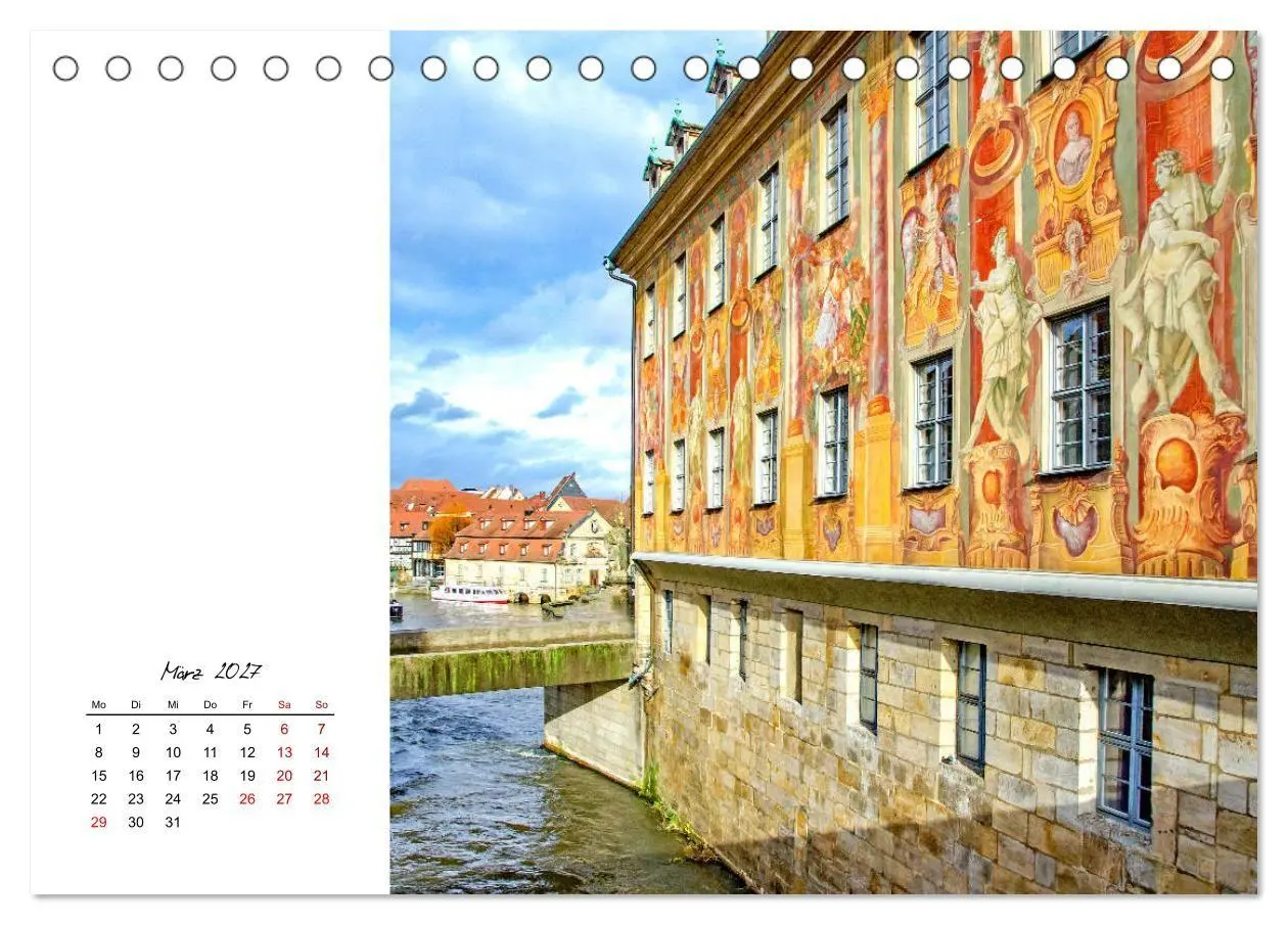 Bild: 9783569750593 | Reiseziel Bamberg (Tischkalender 2027 DIN A5 quer), CALVENDO...
