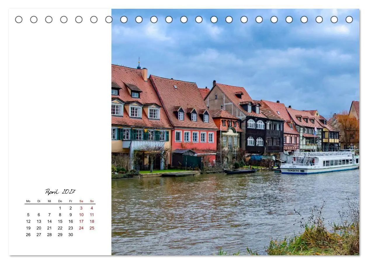 Bild: 9783569750593 | Reiseziel Bamberg (Tischkalender 2027 DIN A5 quer), CALVENDO...