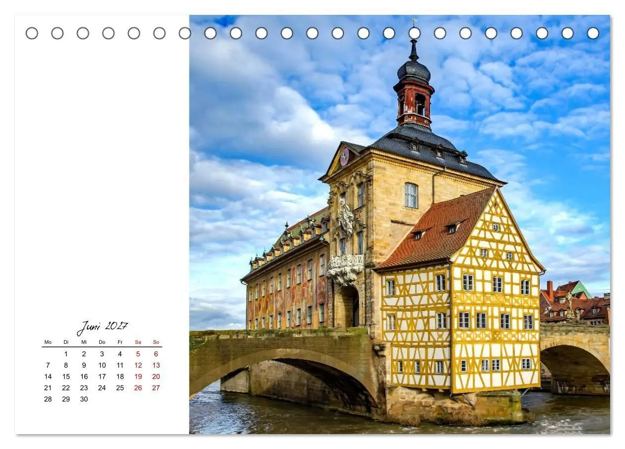 Bild: 9783569750593 | Reiseziel Bamberg (Tischkalender 2027 DIN A5 quer), CALVENDO...