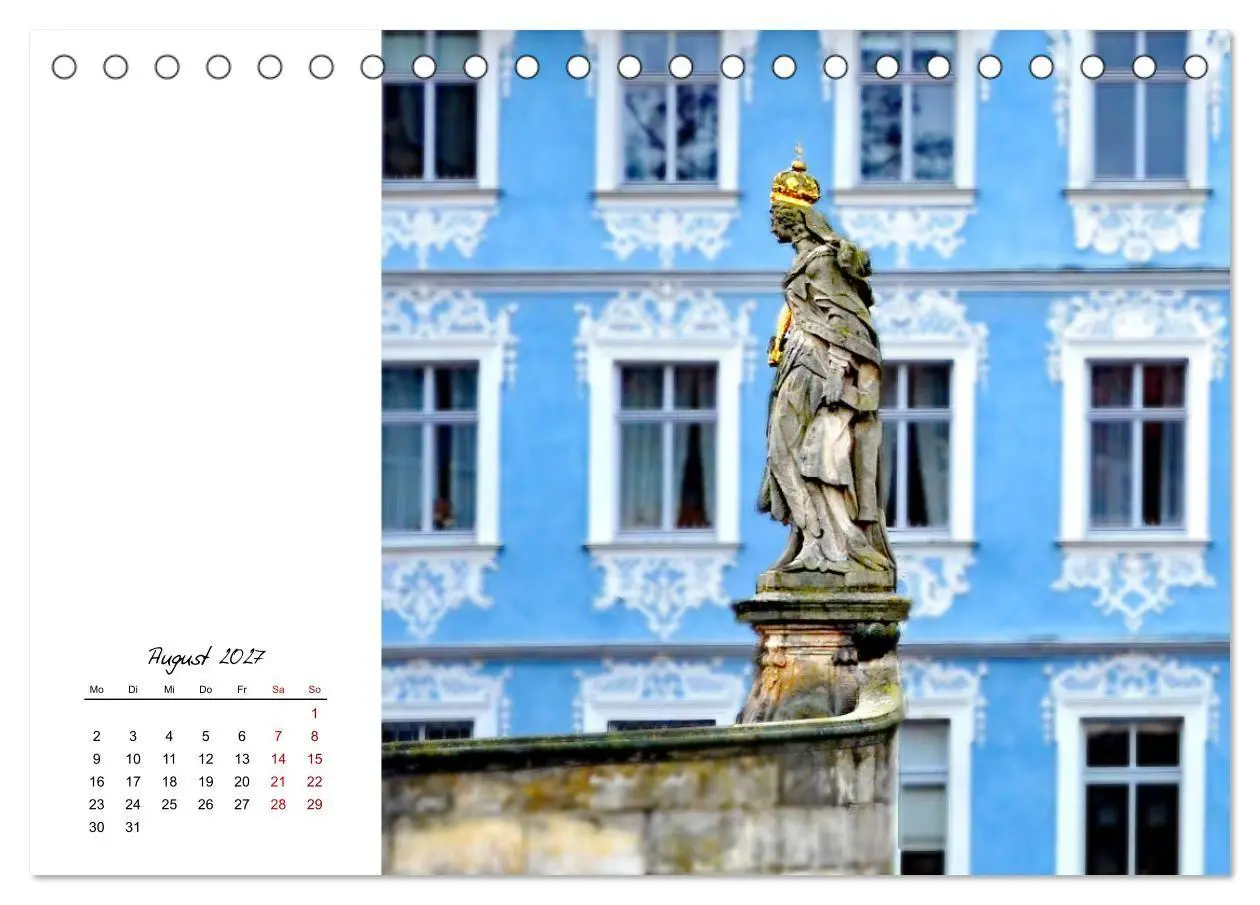 Bild: 9783569750593 | Reiseziel Bamberg (Tischkalender 2027 DIN A5 quer), CALVENDO...