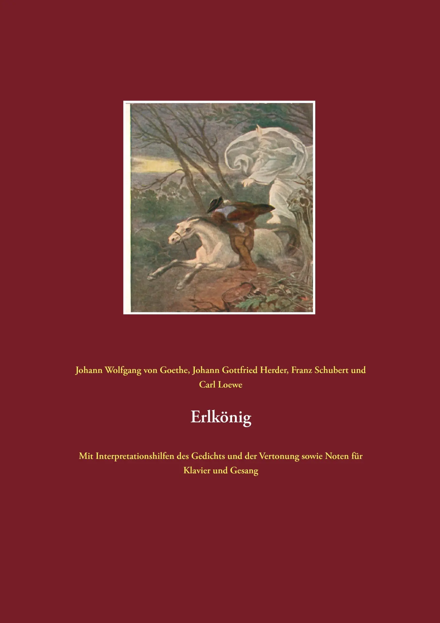 Cover: 9783732240593 | Erlkönig | Johann Wolfgang von Goethe (u. a.) | Taschenbuch | 56 S.