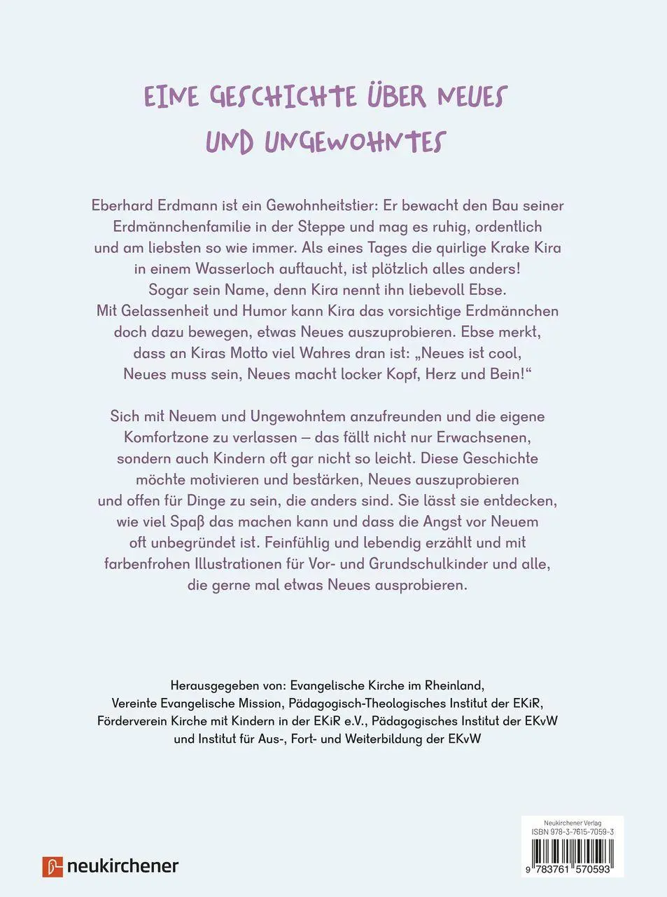 Bild: 9783761570593 | Ebse probiert was Neues | Eine Vorlesegeschichte | Maike Siebold