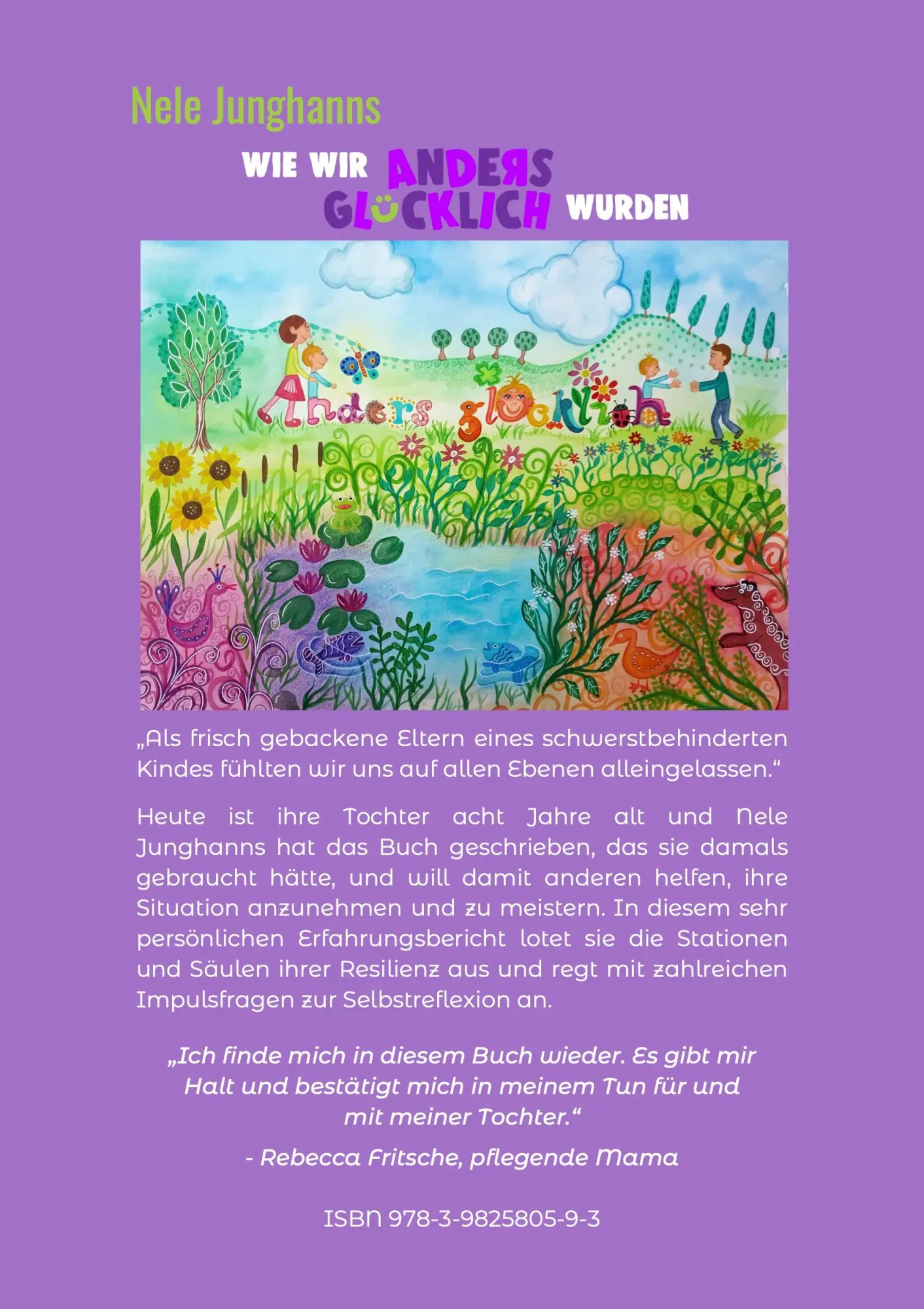 Rückseite: 9783982580593 | Wie wir anders glücklich wurden | Nele Junghanns | Taschenbuch | 2024